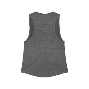 Women's Flowy Scoop Muscle Tank — Lightweight Casual Workout Top